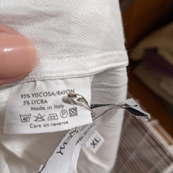 Yves Saint Laurent vintage henley shirt size XL - Picture 7 of 14